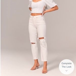 Curve Love High Rise Mom Jeans